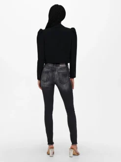 ONLBLUSH Mittlere Taille Skinny Fit Knöchellang Jeans