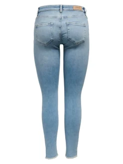 ONLBLUSH Mittlere Taille Skinny Fit Knöchellang Jeans