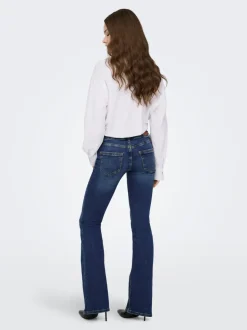 ONLBLUSH Niedrige Taille Flared Jeans