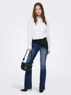 ONLBLUSH Niedrige Taille Flared Jeans
