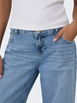 ONLBRENDA Niedrige Taille Gerade geschnitten Jeans