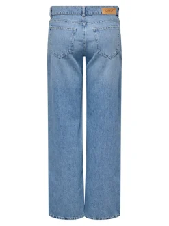 ONLBRENDA Niedrige Taille Gerade geschnitten Jeans