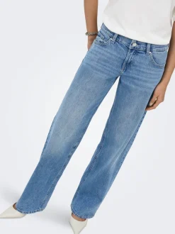 ONLBRENDA Niedrige Taille Weiter Beinschnitt Jeans
