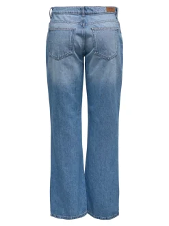 ONLBRITNEY Niedrige Taille Gerade geschnitten Jeans