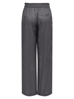ONLBRUXELLES Gerade geschnitten Leinen Hose