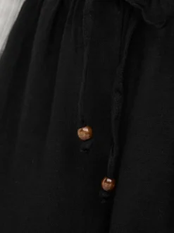 ONLBRUXELLES Gerade geschnitten Leinen Hose