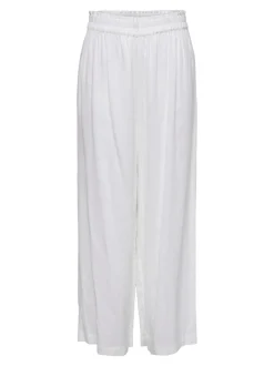 ONLBRUXELLES Gerade geschnitten Leinen Hose