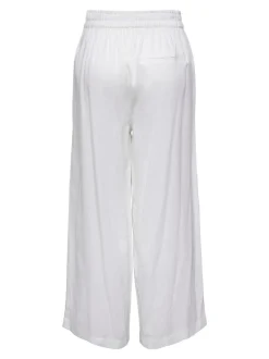 ONLBRUXELLES Gerade geschnitten Leinen Hose
