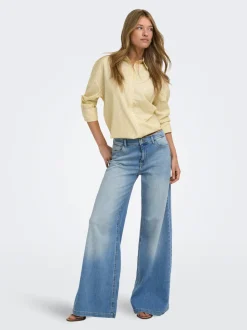 ONLCALIFORNIA Mittlere Taille Weiter Beinschnitt Jeans