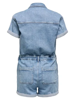 ONLCASTEL Normal geschnitten Jeans-Jumpsuit