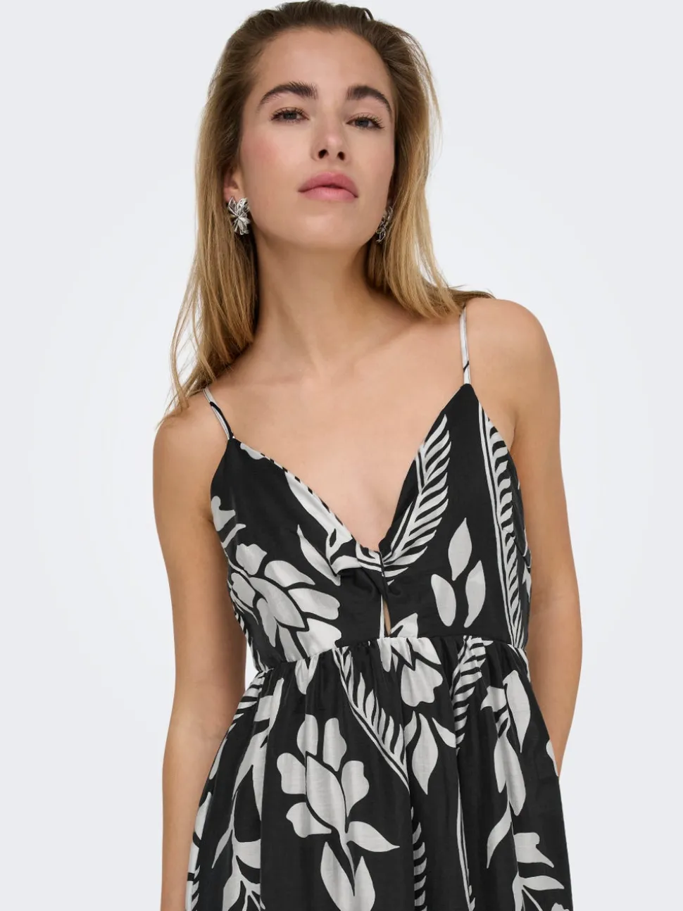 ONLCATJA Langes Kleid