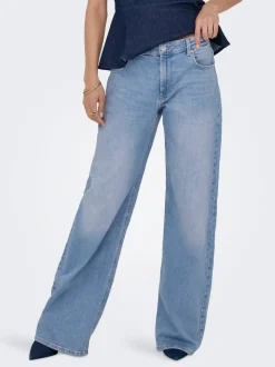 ONLCHRIS Niedrige Taille Weiter Beinschnitt Jeans