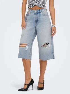 ONLCOBAIN Mittlere Taille Locker geschnitten Jeans-Shorts