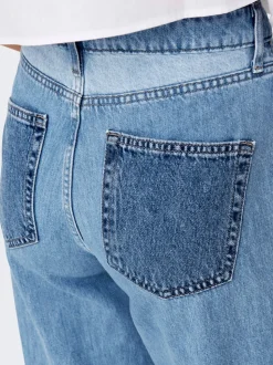 ONLCOBAIN Mittlere Taille Weiter Beinschnitt Jeans