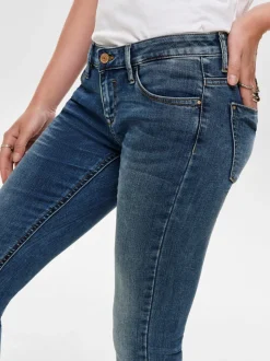 ONLCORAL Sehr niedrige Taille Skinny Fit Jeans