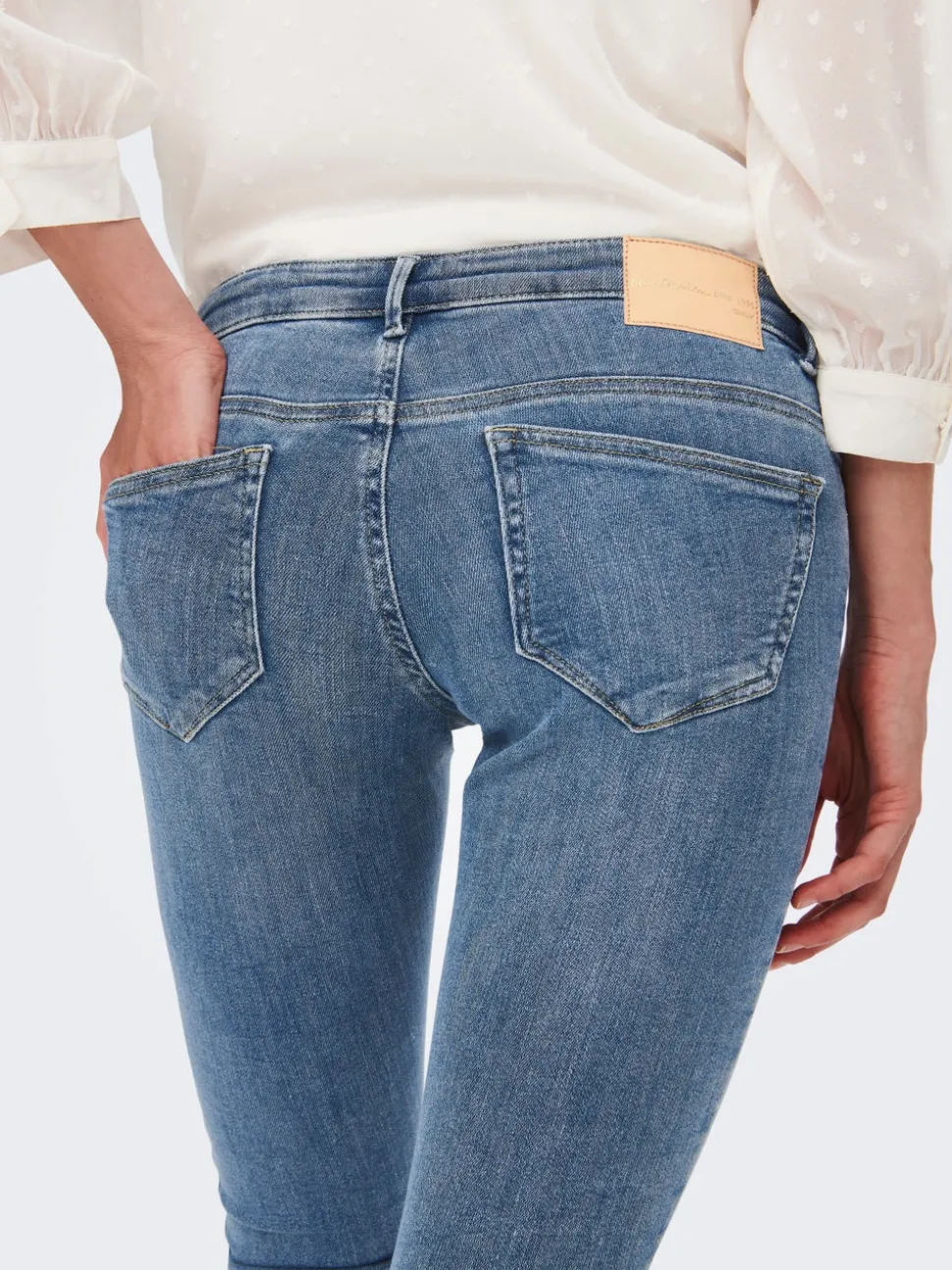 ONLCORAL Sehr niedrige Taille Skinny Fit Jeans