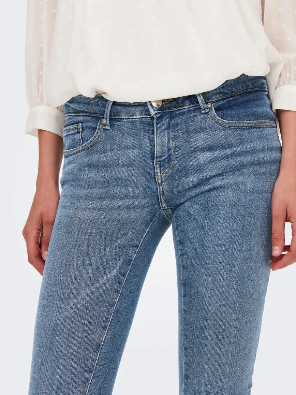 ONLCORAL Sehr niedrige Taille Skinny Fit Jeans