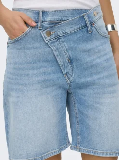 ONLCROSSOVER Mittlere Taille Normal geschnitten Jeans-Shorts