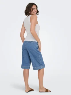ONLDAVINA Mittlere Taille Normal geschnitten Jeans-Shorts