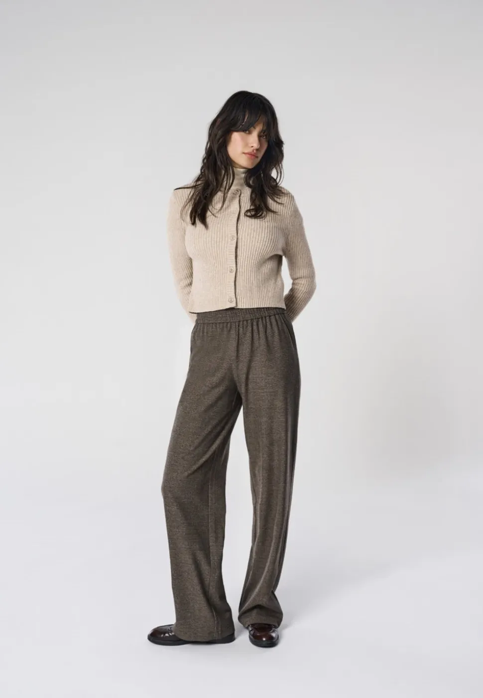 ONLDELL Normal geschnitten Hose mit weitem Beinschnitt