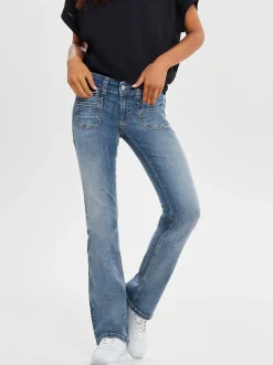 ONLEBBA Niedrige Taille Slim Fit Jeans