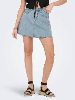 ONLEDEN Denim Jeansrock Kurzer Rock