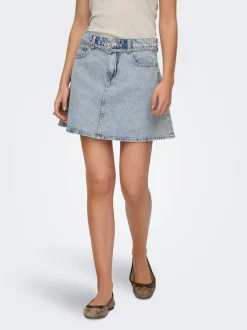 ONLEDEN Jeansrock Kurzer Rock