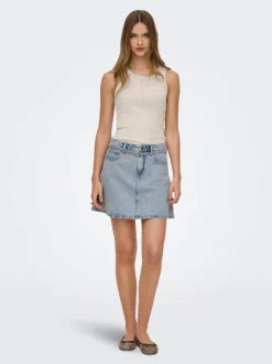ONLEDEN Jeansrock Kurzer Rock