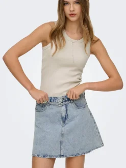 ONLEDEN Jeansrock Kurzer Rock