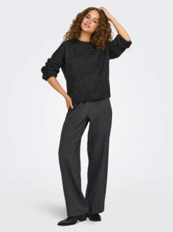 ONLELISE Normal geschnitten Hose mit weitem Beinschnitt