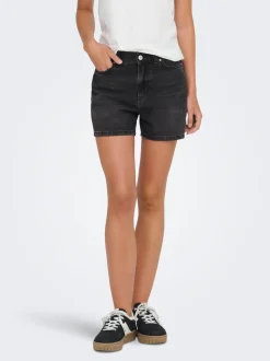 ONLELLA Mittlere Taille Normal geschnitten Jeans-Shorts