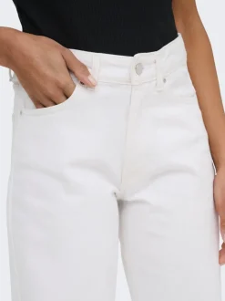 ONLELLA Mittlere Taille Weiter Beinschnitt Jeans