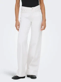 ONLELLA Mittlere Taille Weiter Beinschnitt Jeans