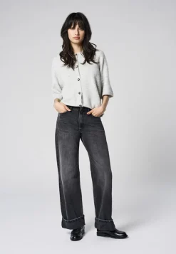 ONLELLA Mittlere Taille Weiter Beinschnitt Jeans