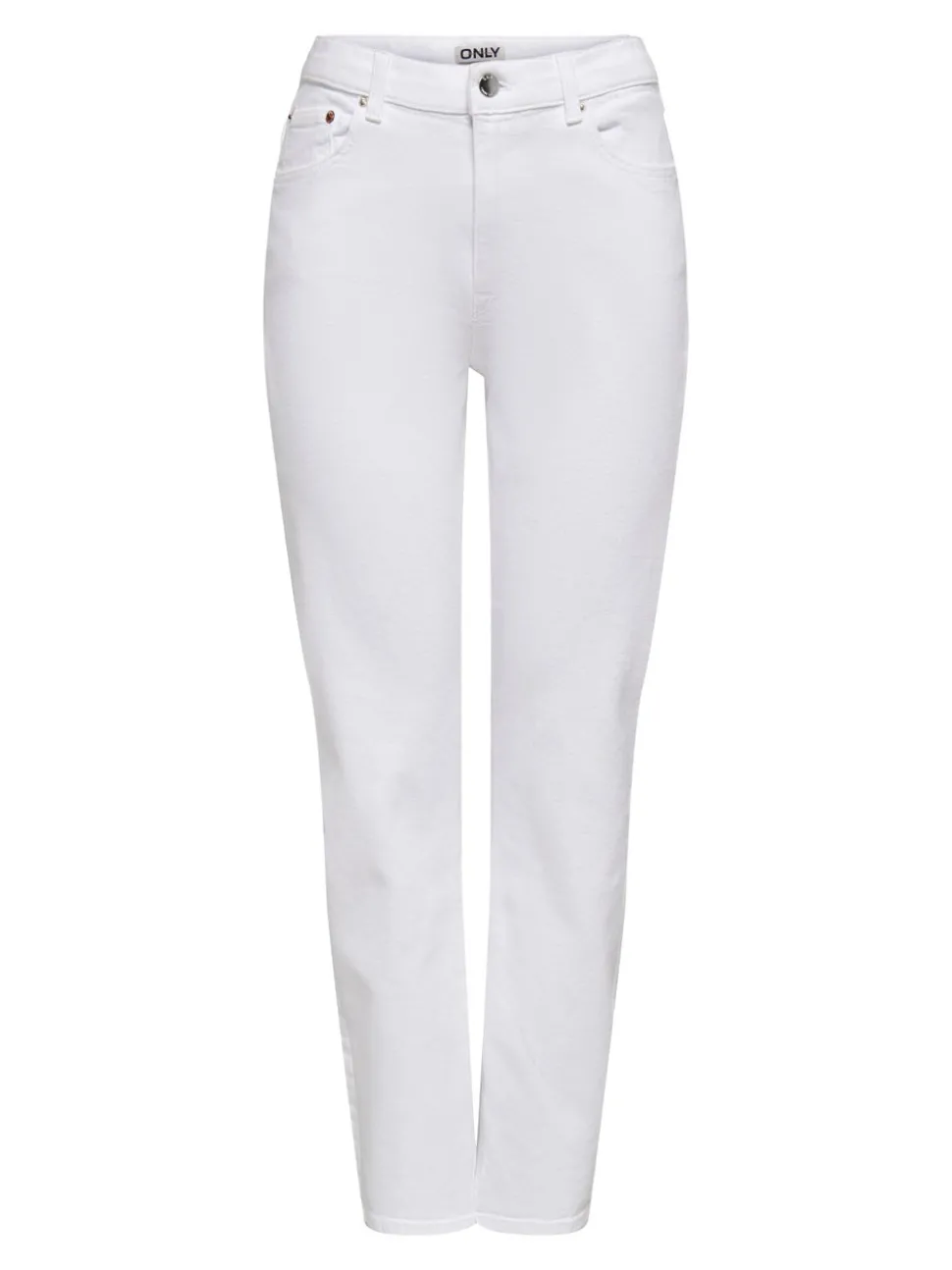 ONLEMEL Hohe Taille Gerade geschnitten Knöchellang Jeans