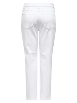ONLEMEL Hohe Taille Gerade geschnitten Knöchellang Jeans