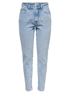 ONLEMILY Ankel Hohe Taille Gerade geschnitten Jeans