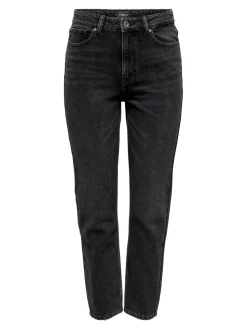 ONLEMILY Hohe Taille Gerade geschnitten Knöchellang Jeans