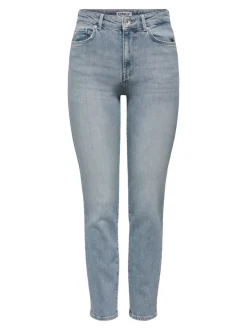 ONLEMILY Hohe Taille Gerade geschnitten Knöchellang Jeans