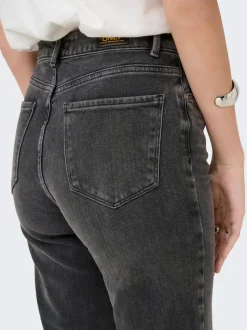 ONLEMILY Hohe Taille Gerade geschnitten Knöchellang Jeans