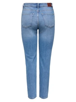 ONLEMILY Hohe Taille Gerade geschnitten Knöchellang Jeans