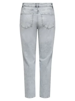 ONLEMILY Ankel Hohe Taille Gerade geschnitten Jeans