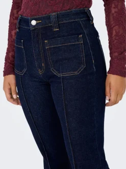 ONLEMILY Hohe Taille Flared Jeans