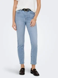ONLEMILY Hohe Taille Gerade geschnitten Knöchellang Jeans