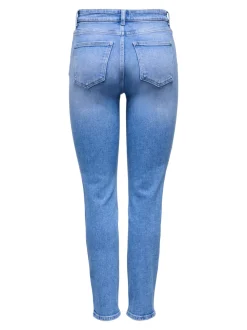 ONLEMILY Hohe Taille Gerade geschnitten Knöchellang Jeans