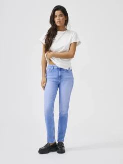 ONLEMILY Hohe Taille Gerade geschnitten Knöchellang Jeans
