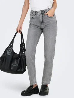 ONLEMILY Hohe Taille Gerade geschnitten Knöchellang Jeans