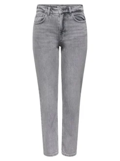 ONLEMILY Hohe Taille Gerade geschnitten Knöchellang Jeans