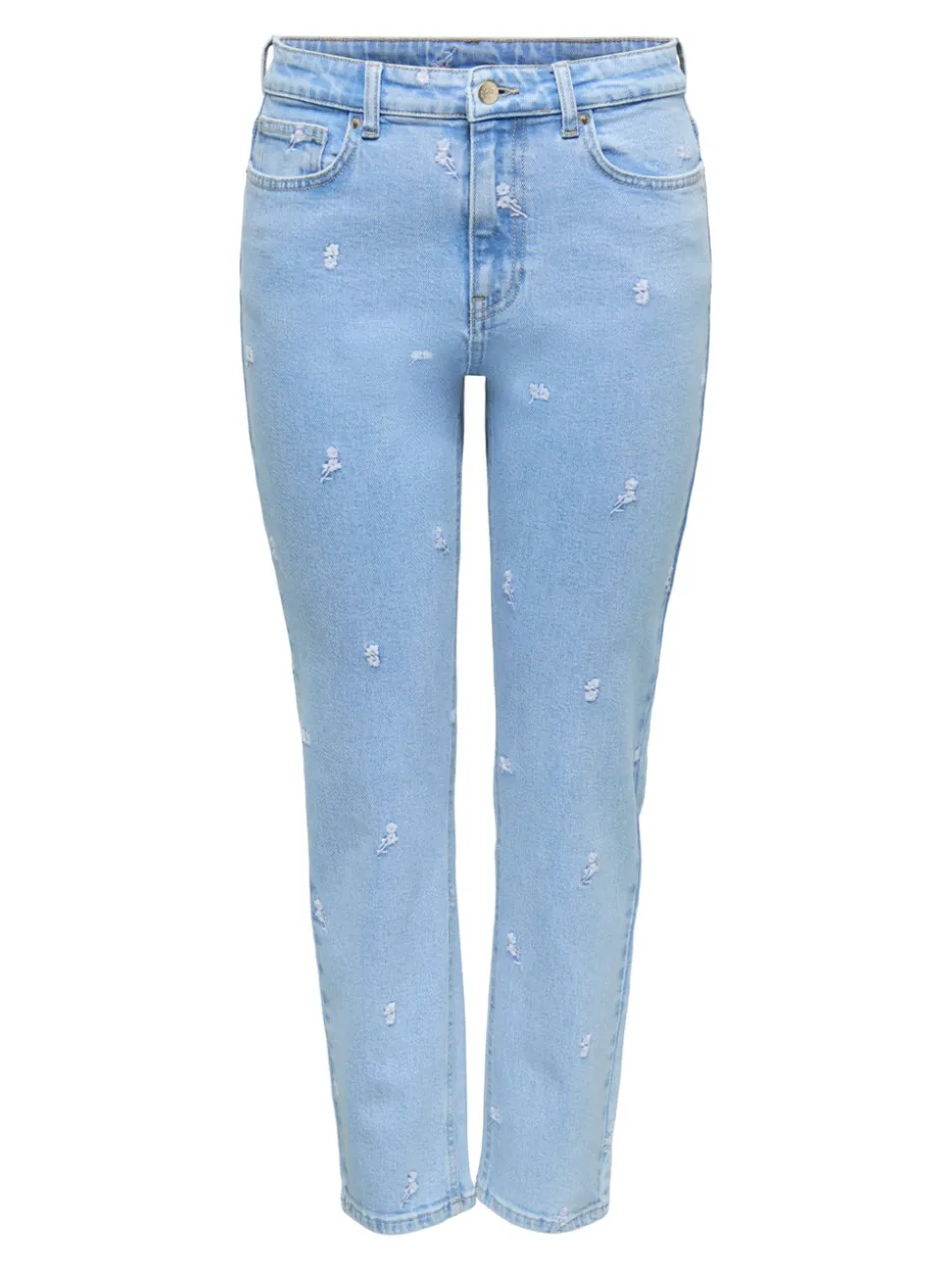 ONLEMILY Hohe Taille Gerade geschnitten Knöchellang Jeans