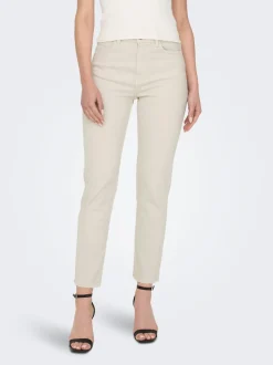 ONLEMILY Hohe Taille Gerade geschnitten Knöchellang Jeans